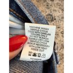 Evereve High Rise Straight Leg Jeans Medium Wash Size 30 Clean Girl Classic Photo 9