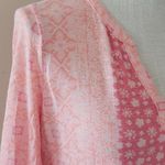 Lucky Brand  coral place scarf top size large Photo 2