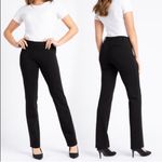 Betabrand  Dress Pant Yoga Pants Straight Leg Black Photo 1