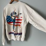 Zach Bryan Official Tour Merch American Heartbreak Graphic Sweatshirt Size Large Red Photo 3