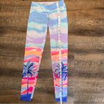 Lilly Pulitzer Luxletic Weekender Sunset Colorful Palm Tree Leggings Size XS Photo 3
