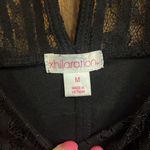 Xhilaration  Goth Boho‎ Style Midi Lace Dress with Bell Sleeves Medium Photo 4