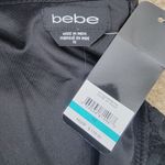 Bebe NEW  Black Lace Floral Romper Sleeveless Short Size 16 Photo 6