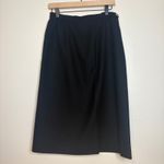 Pendleton Women's Black Wool Blazer & Skirt Suit Set Size 14 Vintage USA Photo 1