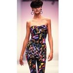 Salvatore Ferragamo Vintage Shoe Print Footed Leggings Runway 1991 Sz Medium Photo 13