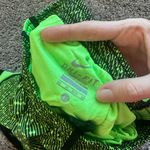 Nike  Dri-FIT Neon Green and Black Shorts Photo 2