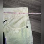 Forever 21 NWT White Shimmer Shine Slim Fit Women’s High Rise Jean Shorts Sz 32 Photo 6