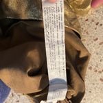 ZARA  cropped long sleeve gold blouse Photo 8