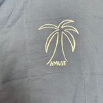 Amuse Society x beachly womens small medium quilted blue jacket new relaxed Photo 2