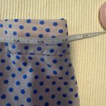 J.Crew  Blue and Cream Knee-Length Pencil Skirt Photo 7