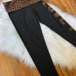 PINK - Victoria's Secret Victoria’s Secret PINK Cotton Foldover Legging Leopard Print with Logo Photo 5