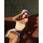 Alo Yoga Airbrush Streamlined Skirt Warm Butter/White XS Photo 10