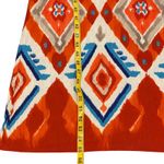 Chico's  Medium Maxi Dress Boho Southwest Ikat long Dress Resortwear Vacation Photo 12