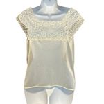 VTG Y2K Collections ETC M Lace Slip Top Satiny Cottagecore Romantic Coquette Size M Photo 2