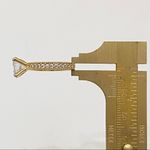 Solitaire Gold plated 7mm  Eternity Ring Size 7 Photo 14