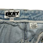 DKNY Vintage Jeans High Rise Straight Leg 100% Cotton “In Women We Trust” Patch Photo 2