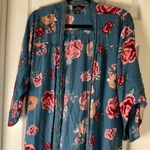 Angie Woman’s Floral Kimono Robe Size Small Photo 4