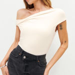 Reformation CELLO KNIT TOP Ivory White Size Small Photo 0