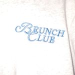 Brunch club women's gray sweatshirt size medium Photo 7