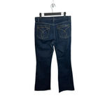 Calvin Klein Jeans Calvin Klein Dark Wash Flare Jeans Photo 1