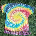 Groovy Tie Dye Scooby Doo T Shirt Size Large Blue Photo 1