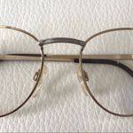 🆕 Antique Gold Retro eyeglasses by Riccione💥 Photo 10