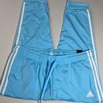 Adidas  Womens 2XL Slim Fit Joggers Blue With White Stripes Photo 0