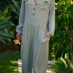 Free People Calico One-Piece Jumpsuit Photo 0