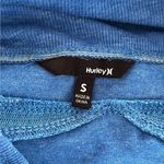 Hurley Abstract Print Blue Background Strapless Maxi Dress Size Small Photo 2