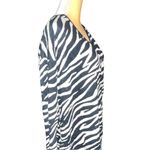Dana Buchman  zebra print sweater top. Photo 2