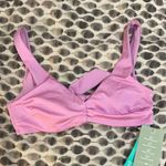 H&M Light Pink Tie Back Bikini Top Photo 0