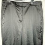 J.Crew  Collection Black Kate Satin Pants Size 12 Tall NWT Photo 4