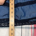 Crown & Ivy  size large tiered silhouette skirt elastic waistband unlined Photo 3