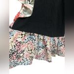 Umgee  linen cotton blend tee floral ruffle sleeve and bottom Photo 3
