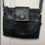 Brighton Vintage  Black Leather Crossbody Photo 0