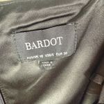 Bardot Black Asymmetrical Ruffle Midi Dress Photo 7