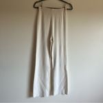 Boutique Women’s  V Neck Wide / Flare Leg White Sweater Set Size Small Photo 9