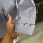 Banana Republic  • Riley pinstripe long sleeve scallop yoke button down shirt Photo 4