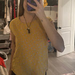Abercrombie & Fitch Floral Yellow Abercrombie Top Photo 0
