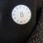 Lululemon Train Times 7/8 Pant 25" Luminosity Foil Print Black Silver Black Photo 10