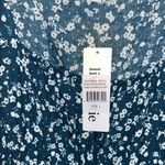 Floral Long Sleeve Dress with smocked waist Green Size L Photo 2