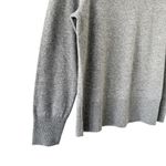 J.Crew  Cashmere Classic Fit Crew Neck Sweater Grey Sz S Photo 3