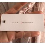 Lush Clothing Lush Halter Top Printed Open Back Maxi Dress Ash Mauve Small NEW Photo 5