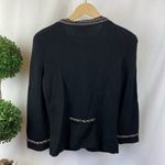White House | Black Market Chain & Pearl Embellished Long Sleeve Cardigan Sweater Photo 1