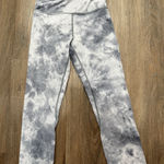 Lululemon  Align Cross Waist Crop Legging Diamond Dye High Rise Gray Size 4‎ Photo 0