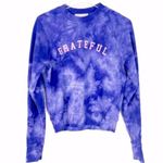 Spiritual Gangster Grateful Classic Crew Sweatshirt Royal Cloud Tie Dye Size XS Photo 1