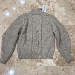 FOR THE REPUBLIC Beige Chunky Turtleneck  Sweater. Size XS. NWT Photo 3