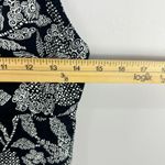 Lands End Black White‎ Floral Tankini Top Womens 8 Underwire Adjustable Straps Photo 5