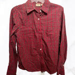 Mountain Lake button down long sleeve shirt size medium Red Photo 0