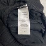 n:philanthropy Revolve  Black Medium Talker Pants Ribbed Cropped Ruffle Hem NWT Photo 7